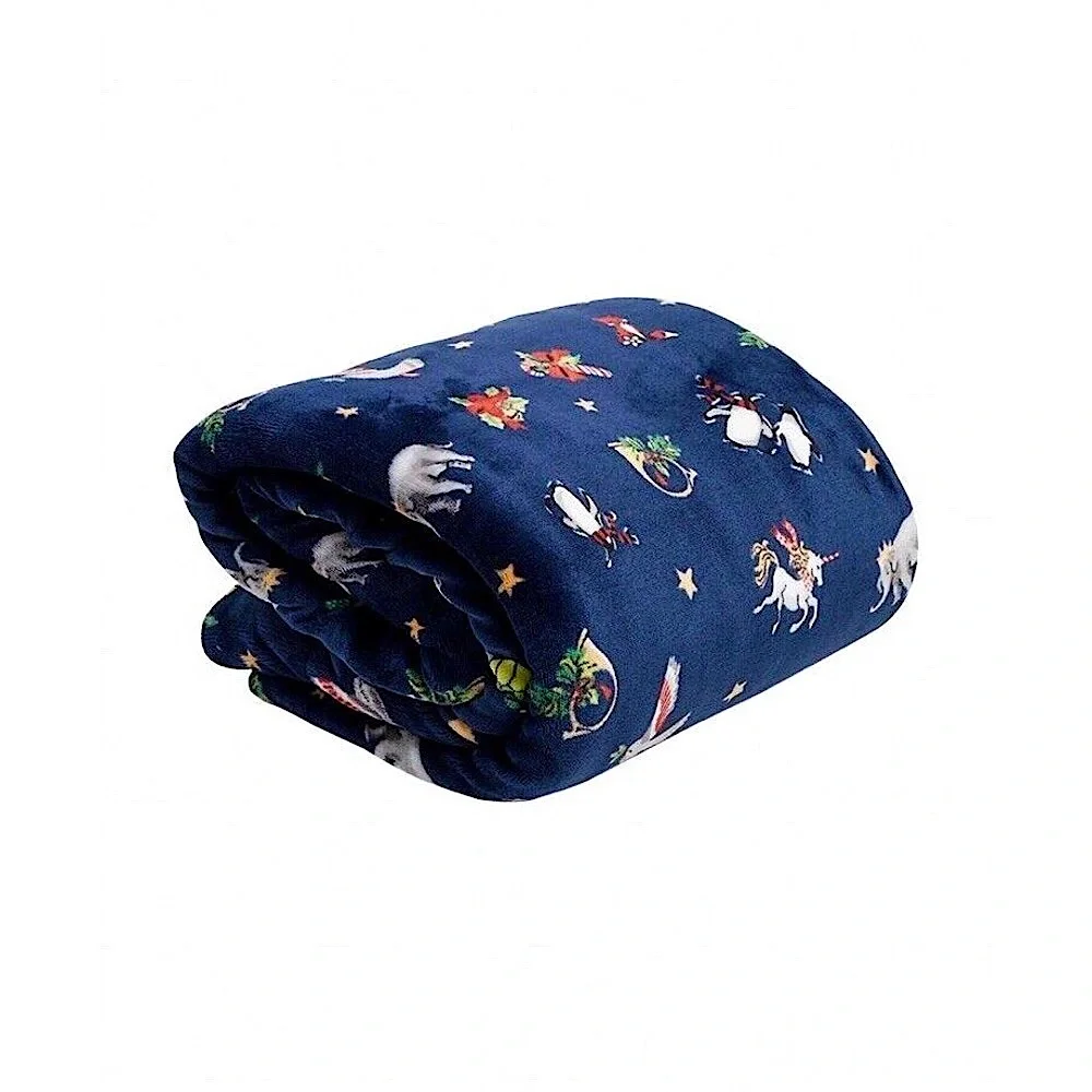 ❣️Host Pick❣️ Vera Bradley Cozy Life Throw Blanket in Snow Globe Motifs